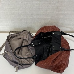 ショルダーバッグとトートバッグ 2点の画像