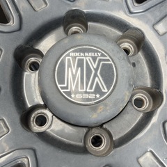 4本 スタッドレスタイヤ ＆ ホイールセット 　rock kelly mx 632 ランクルプラド 265/65R17 の画像
