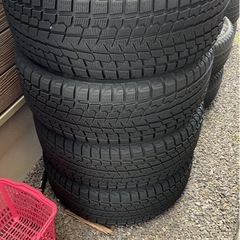 4本 スタッドレスタイヤ ＆ ホイールセット 　rock kelly mx 632 ランクルプラド 265/65R17 の画像