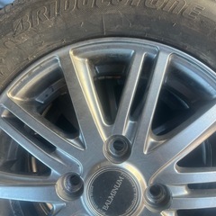 155/65R13, ブリヂストン,2022年,4本,アルミホイル　セットの画像