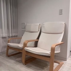 無料　イケアソーファ　２つの画像