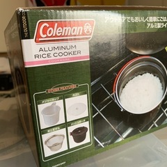 アウトドア　未使用　コールマン　ライスクッカーの画像