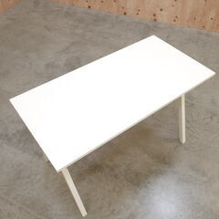≪zyt2542ジ限≫ 美品 IKEAのデスク 幅120cm 奥行60cm ホワイト　　TROTTEN/トロッテン/オフィス家具システム/机/中古家具/宮城県仙台市 071101-01の画像