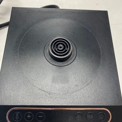 W2511-230 YAMAZEN 電気ケトル YKN-C1280-B 2020年製 容量0.8L 通電確認済み  キズ 汚れありの画像