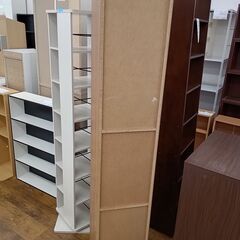 ★リユースのサカイ水戸店★  隙間収納 木目系 H176.5×D29.5×W32.5 クリーニング済み MT6177の画像