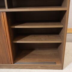 TAKANO MOKKOU(高野木工)のVINE(ヴィネ) ウォールナット材 キッチンカウンターです。ナチュラルモダンや北欧スタイルなどにおススメのキッチンボードはカッコいいインテリアのアクセントに♪の画像