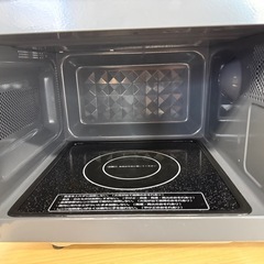 ◎2024年製 山善 電子レンジ シックなブラックゴールド CRW-F180
の画像