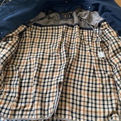 ダックス　トレンチコート　中綿ベスト付き　サイズ42の画像