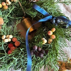 ブルーアイスが香るwinter wreathの画像