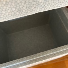 発泡スチロール  箱 2つの画像