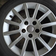 アウディ純正ホール タイヤ 215/55/16　４本セットの画像