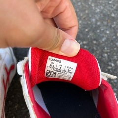 asics 25cm　トレシューの画像