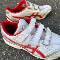 asics 25cm　トレシューの画像