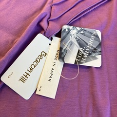 M2511-155 Beacon Hill クールマーベラス クールシャツ 日本製 Mサイズ パープル 未使用品の画像