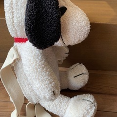 MARLMARLスヌーピーぬいぐるみ、リュック、転倒防止の画像