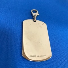 ジモティ割引有★【ジャングルジャングル岸和田店】DOLCE&GABBANA ドルチェ&ガッバーナ　メンズ ネックレストップ ドッグタグ 南大阪 岸和田市 貝塚市 泉佐野市 和泉市 忠岡町 熊取町の画像