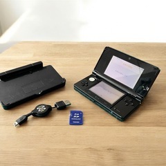 Nintendo 3DS CTR-001 任天堂 コスモブラックの画像