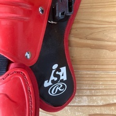 ソフトボール用　レガースの画像