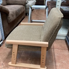 🪑リクライニング指揮高座イス🪑ウッド🪑ファブリック🪑2624の画像