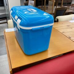 ★リユースのサカイ千葉中央店★  クーラーボックス 青系 H36×D33×W55 クリーニング済み TC5301の画像