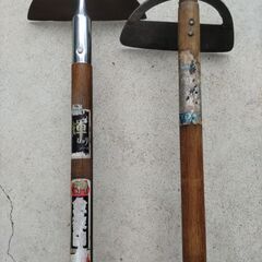 農具(くわ、ノコギリ他)の画像