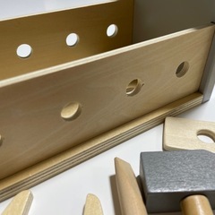 木製ツールボックス　ニトリの画像