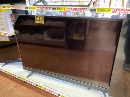 専用出品】55-1【4Kパネル】maxzen JU55SK03 4K対応の大型55インチ液晶