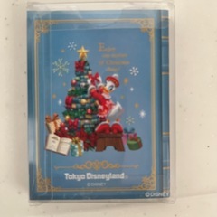 TOKYO Disney land Xmasドナルドメモ帳の画像