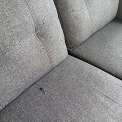 【ジャングル深井店】★3人掛けソファ グレー家具 簡易クリーニング済 堺市（中区 堺区 東区 西区 南区 北区）和泉市 河内長野市 富田林市 松原市 狭山市 深井 【FU2888】の画像