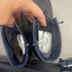 STEFANO ROSSI ステファノロッシ　ブーツ　黒 ブラック　ショートの画像