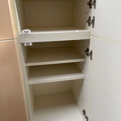 美品 シューズボックス 玄関収納 衣装収納 用途色々 3分割できますの画像