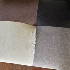 ソファーベッドの布の縫い目が外れてます。無料でプレゼントします！の画像