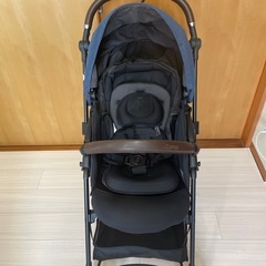 値下げ【美品】コンビ スゴカルSwitch エッグショック AS(ネイビーブルー)の画像