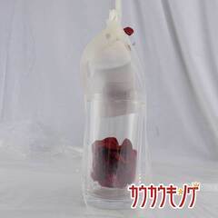 【未使用】造花（バラ）/グラス/フローティングキャンドル/ギフトセット ローズボールセットの画像