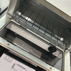オーブントースター　説明書つき付きの画像