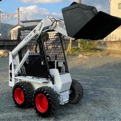 【整備済み】TCM 343 スキッドステアローダー 1528h タイヤ良好 シール新品 全国配送可の画像