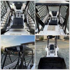 【整備済み】TCM 343 スキッドステアローダー 1528h タイヤ良好 シール新品 全国配送可の画像