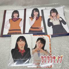 【未使用】森戸知沙希 缶バッジ/フィギュアスタンドキーホルダー/POP/スマホスタンド/ストラップ/クリアファイル 他 計16点　モーニング娘。 カントリーガールズの画像