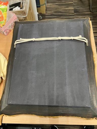 坂本繁二郎「少女」絵画 贋作 現状 42cm 32cm 人物画 名作 (買取店