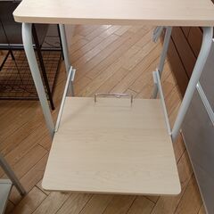 ★リユースのサカイつくば店★TK7223  レンジラック ナチュラル H142×D41×W48 クリーニング済みの画像