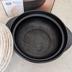 土鍋　ニトリ　3〜4人用の画像