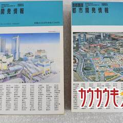 首都圏版都市開発情報 1991年版の画像
