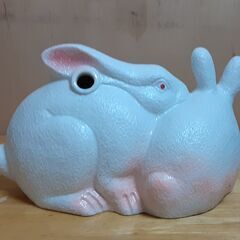 ウサギの置物　T-439の画像