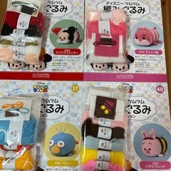 1セット300円　ディズニー　ツムツム　編みぐるみの画像