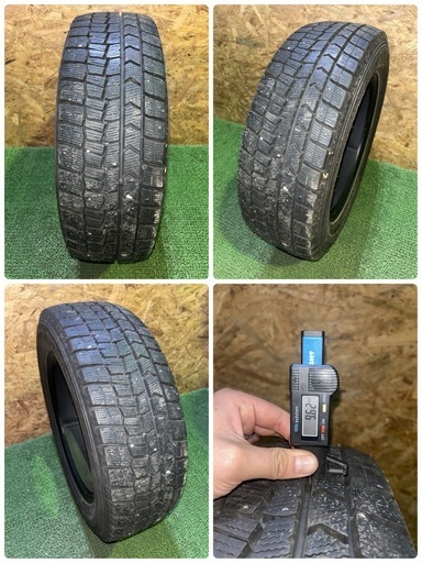 　ダンロップ WM02 185/65R15 23年 9.2~9.6mm