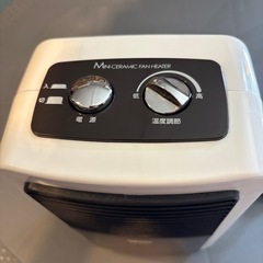 ミニセラミックファンヒーターの画像