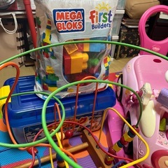 ディズニー　乗り物　ブロック　テントの画像