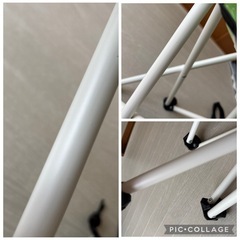 IKEA STEKNING アウトドアチェア 葉柄 高さ35㎝ 折り畳みチェアの画像