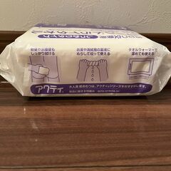 【新品・未開封】介護用品　アクティ クリーンドライタオル しっかりタイプ 1袋 (30枚入) 日本製紙クレシアの画像