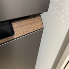 【急募】SHARP 冷蔵庫 高年式 美品 グレー 木目の画像